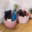 Panier de rangement de bureau imitation rotin (1 pièce) 6