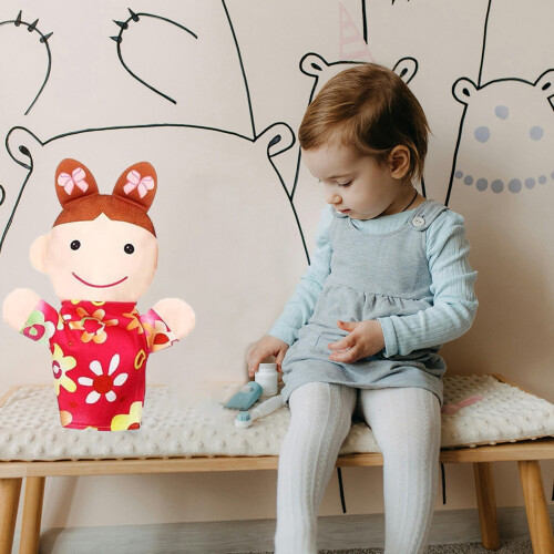 Set de 6 muñecos de trapo de peluche para bebé 2