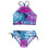 Ensemble bikini fleuri pour filles avec bas à cordon de serrage pour tous les âges 1
