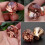 Crystal Drawer Knobs Rose Gold Aluminum Alloy 5 Pc 6