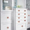 Crystal Drawer Knobs Rose Gold Aluminum Alloy 5 Pc 4