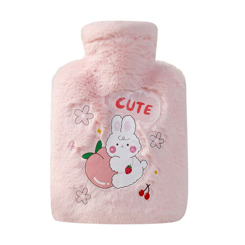 Microwaveable Hot Water Bottle BPA-Free Silicone 1 Pack 1