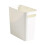 Slim Small Trash Can White Plastic 1-Pack 2