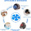 Gel Hat Insert Ice Pack for Head 10ml 7