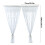 Perforation Lace Curtain White 1 Piece 2