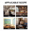 Glass Door Sign Set Acrylic Pull Push Indicator 4