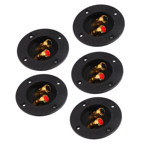 Subwoofer Box Terminal Double Binding Posts 75mm OD 48mm ID 1