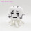 Minecraft Ghast plyslegetøj 16 cm 2