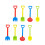 Beach Playing Set with Shovel and Sand Tools 1 Set 5