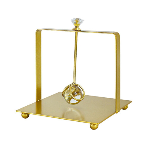 Gold Paper Napkin Holder Flat Dispenser Rack 1 Pack 2
