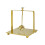 Gold Paper Napkin Holder Flat Dispenser Rack 1 Pack 2