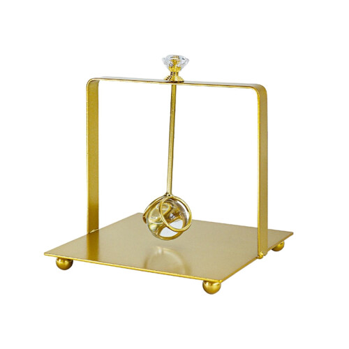 Gold Paper Napkin Holder Flat Dispenser Rack 1 Pack 1