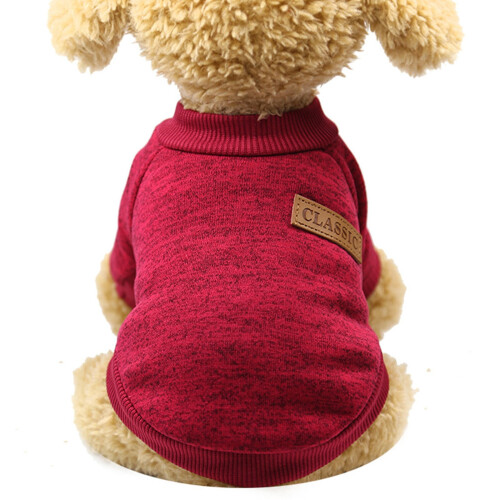 Fleece-Welpenpullover für kleine Hunde XL 1