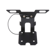 Motorcycle Rear License Plate Mount with Light