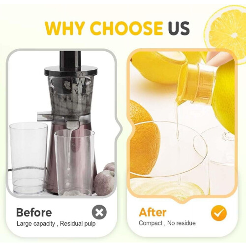 Lemon Squeezer Screw-Top Portable Hand Juicer 1 Piece 2