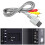 Καλώδιο USB σε RCA 6ft3RCA audio video splitter 2