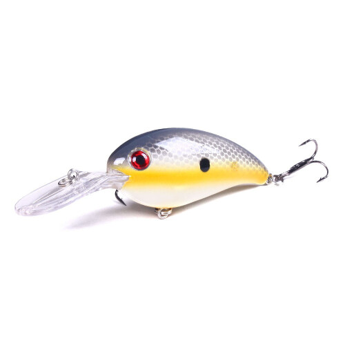 Esca artificiale Crankbait Wobbler da pesca, 10 cm, 14 g, 2 pezzi 2