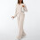 Women's 2-piece lounge set with turtleneck sweater and 2