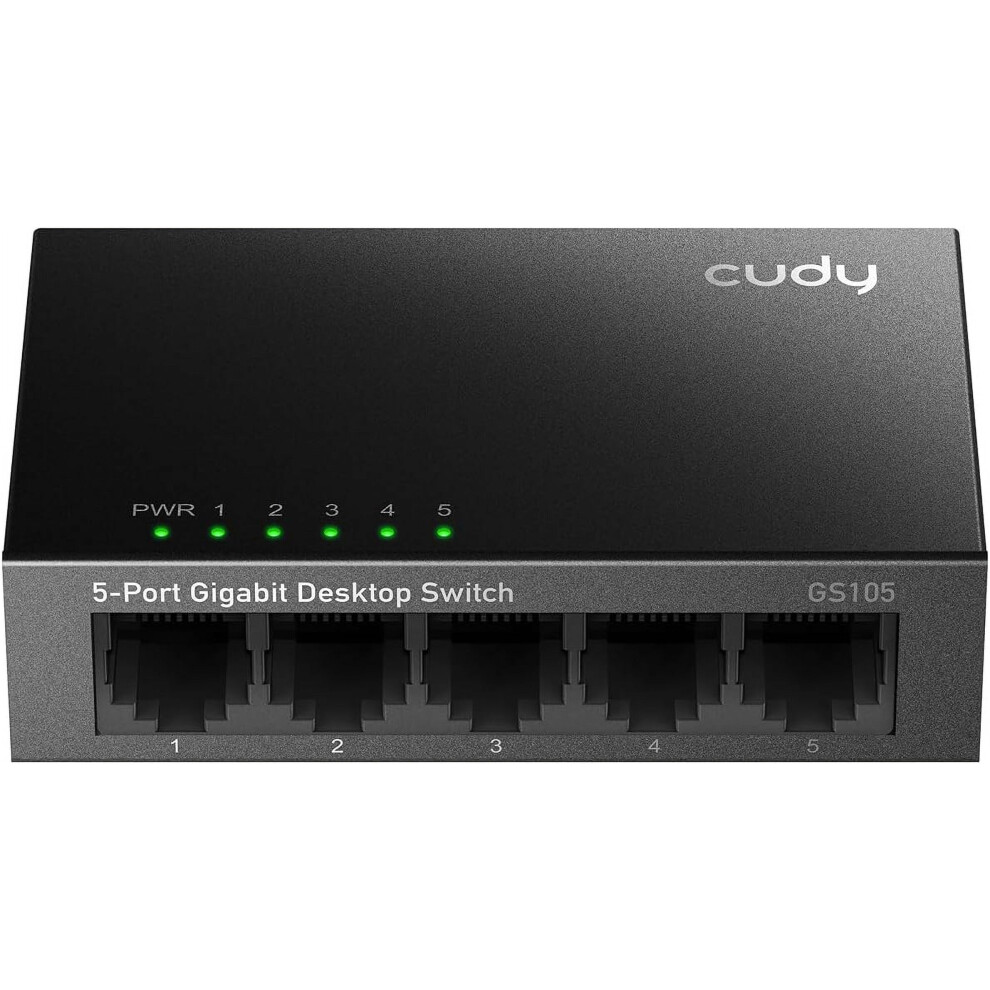 Gs105 Gigabit Ethernet Switch 5-Port Unmanaged 9401284915393