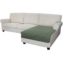 Sectional Couch Cover for Dogs Greyish Green 42x52 inch