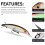 Submerged Luminous Bionic Fishing Lure 9cm 11cm 4