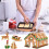 Weihnachtsplätzchen-Ausstechformen-Set, 3D-Weihnachtsmann, 18-teilig 5