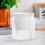 petits pots de fleurs en plastique transparent pour stocker l'eau 3