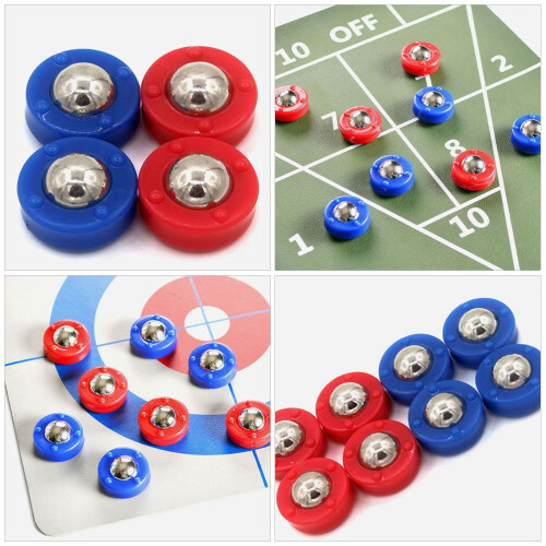 Mini Shuffleboard Pucks Replacement 20 pcs 2