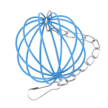Boule de distribution de foin pour hamster, sphère suspendue en métal, 1 paquet