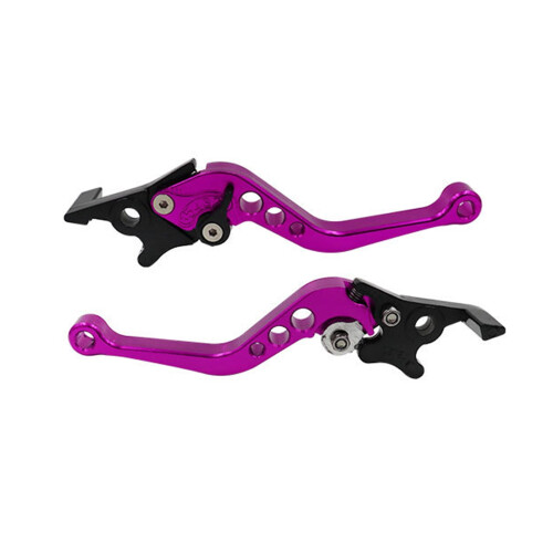 Aluminum Double Disc Brake Lever Adjustable for Motorcycles
