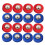 Mini Shuffleboard Pucks Replacement 20 pcs 6