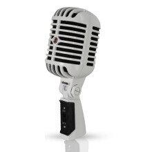 Retro dynamische microfoon, volledig van metaal, unidirectioneel, XLR