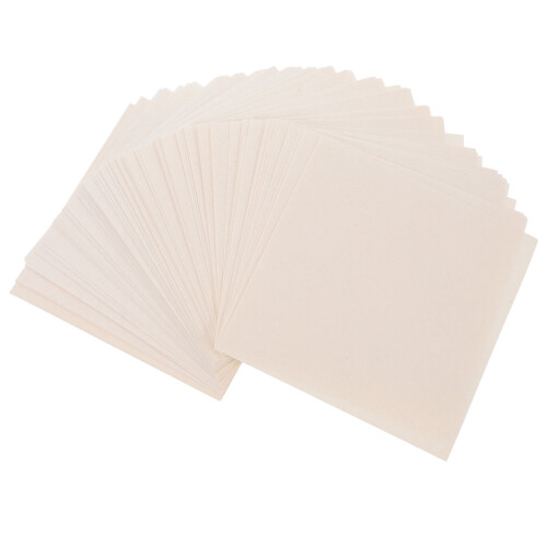 Vitt laboratoriefilterpapper, robust och effektivt, 100 ark