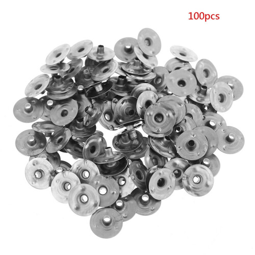 Teelichtdochte mit Metallzentrierern, 100er-Packung
