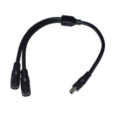 Solcellepanelkontaktkabel 8,0 x 2,0 mm 14 AWG svart