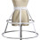 Sottoveste a crinolina con 2-5 cerchi, stile vintage 1