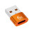 Adaptador USB Tipo-C a USB 3.1 hembra de 10 Gbps 1