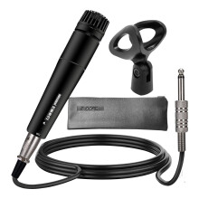 Professionele dynamische zangmicrofoon, neodymium cardioïde, met 16ft kabel.