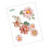 Adhesivo de pared con estampado floral, impermeable, para interruptor de luz. 1