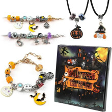 Halloween-Charm-Armband-Adventskalender 2025 mit 20