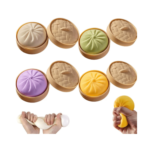 Jättimäinen Glitter Nyytit Squishy Setti 4 kpl