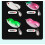Mini Toad Soft Fishing Lure Topwater Wobbler 7g 4