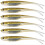 Artificial Floating Fishing Lure Bionic Forked Tail 5 pcs 2
