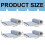 Ceramic Fiber Insulation Blanket Fireproof 23.62x39.37x0.78 3