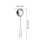 Colher de sopa redonda em aço inoxidável 304, 18 cm (7 polegadas) 1