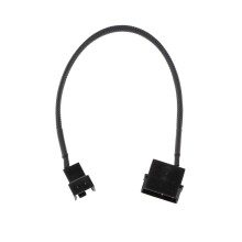 Forlengelseskabel for viftestrøm 4-pins hann til 3/4-pins PWM