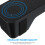 Barra de sonido de ABS negro con puerto USB, compacta, 1 pieza. 6