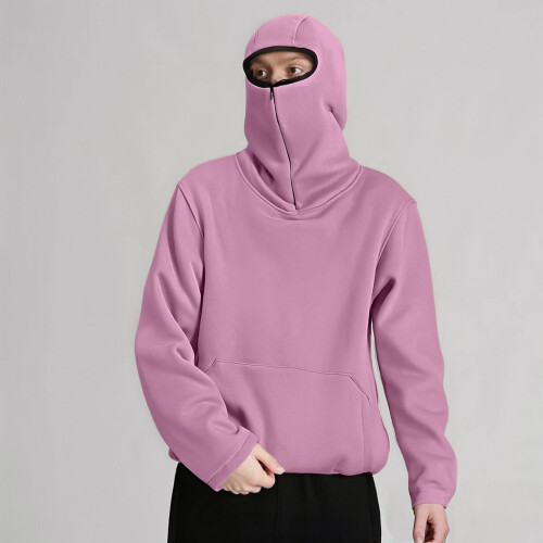 Sweat à capuche NINJIA pour homme, coupe ample et unie
