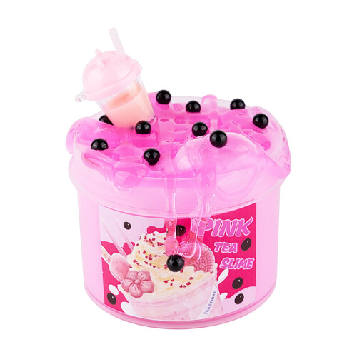 Bubble Tea Slime – Dickflüssiger, glänzender, handgemachter Slime – 1 Stück