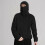 Sweat à capuche uni pour homme NINJIA, coupe ample 1